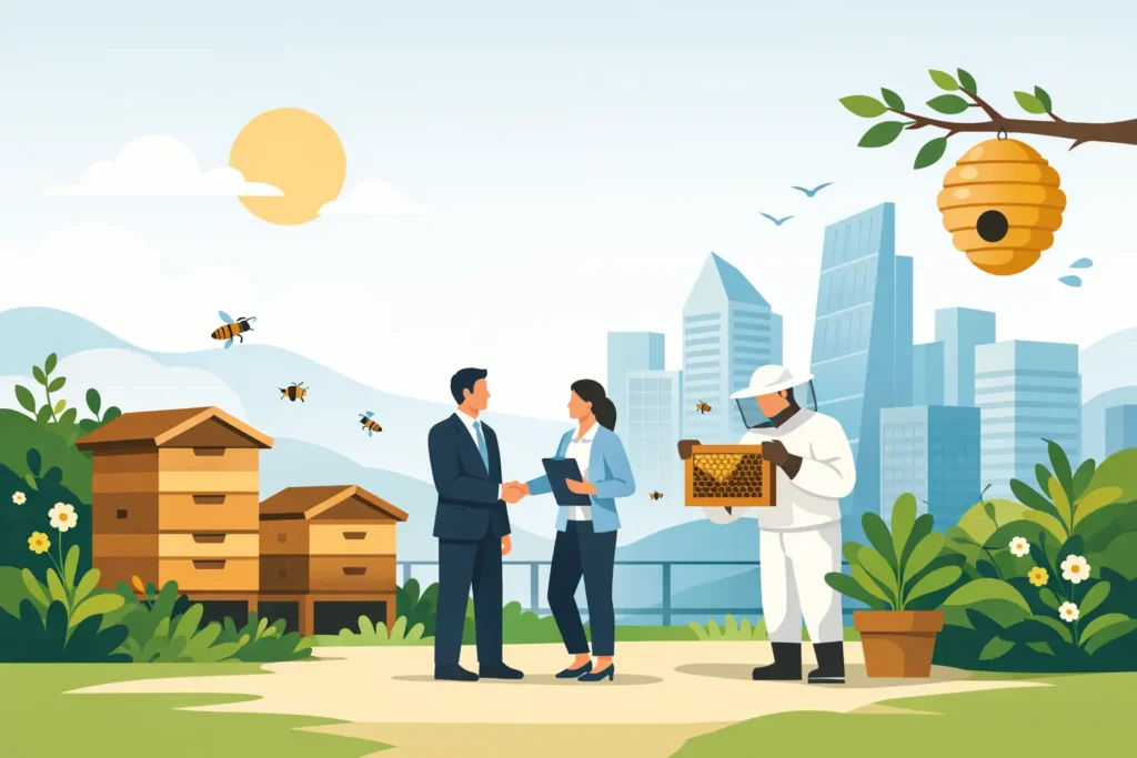 Corporate Beekeeping for UK Businesses