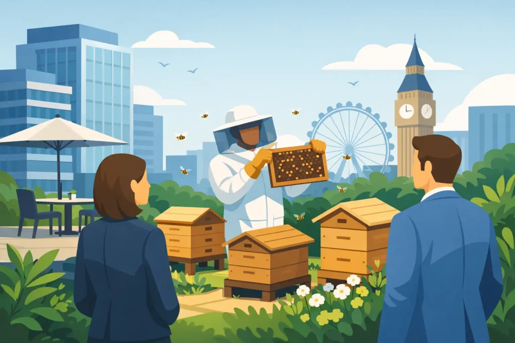 Corporate Beekeeping for UK Workplaces